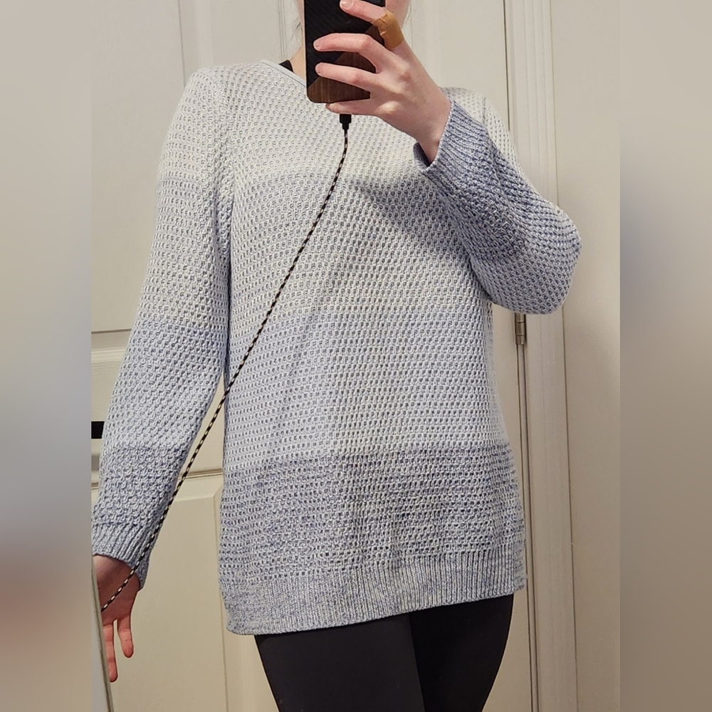 Olsen colour block knit sweater